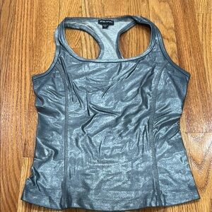 Bebe Sport metallic workout tank M